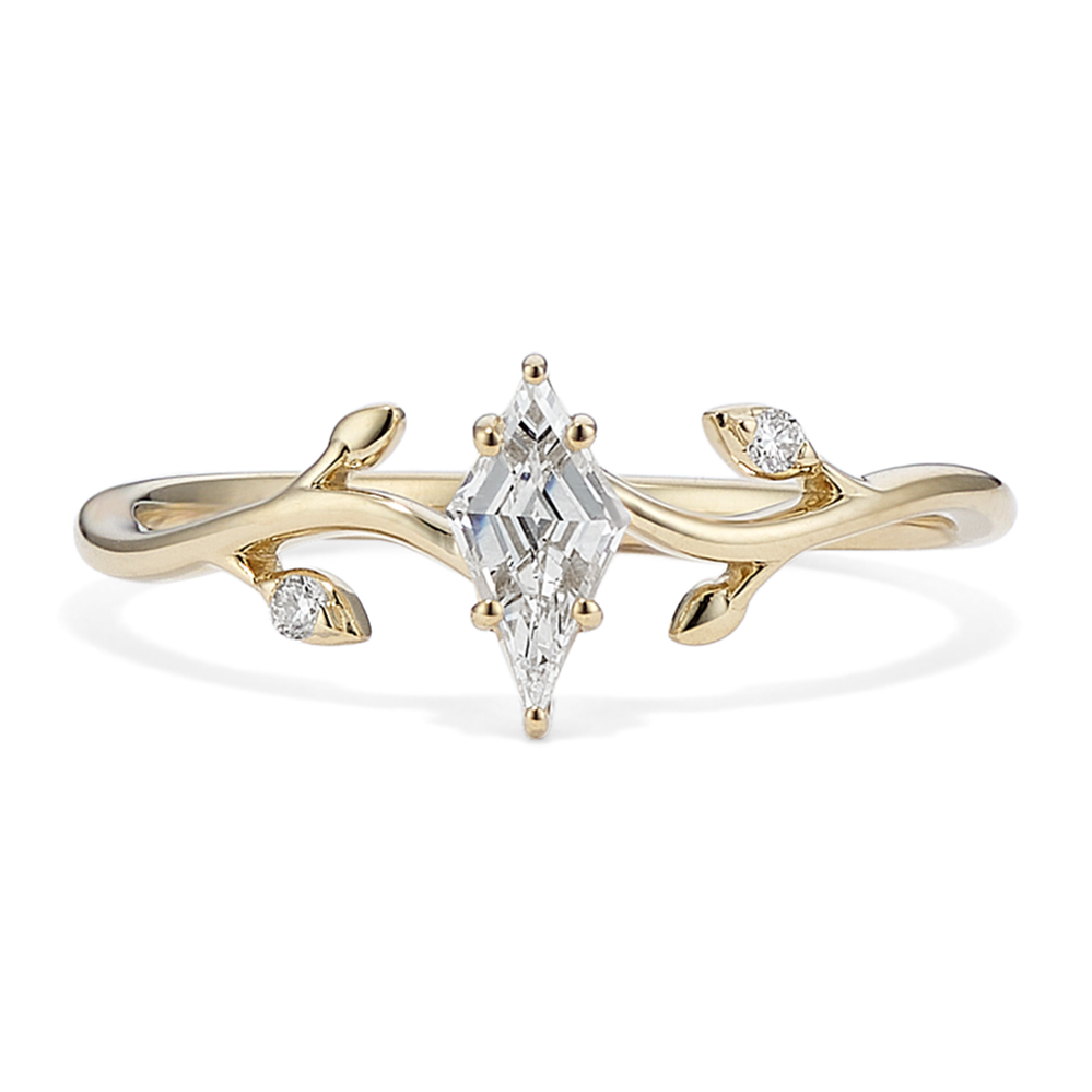 Eliana Kite-Shaped Lab-Grown Diamond Promise Ring