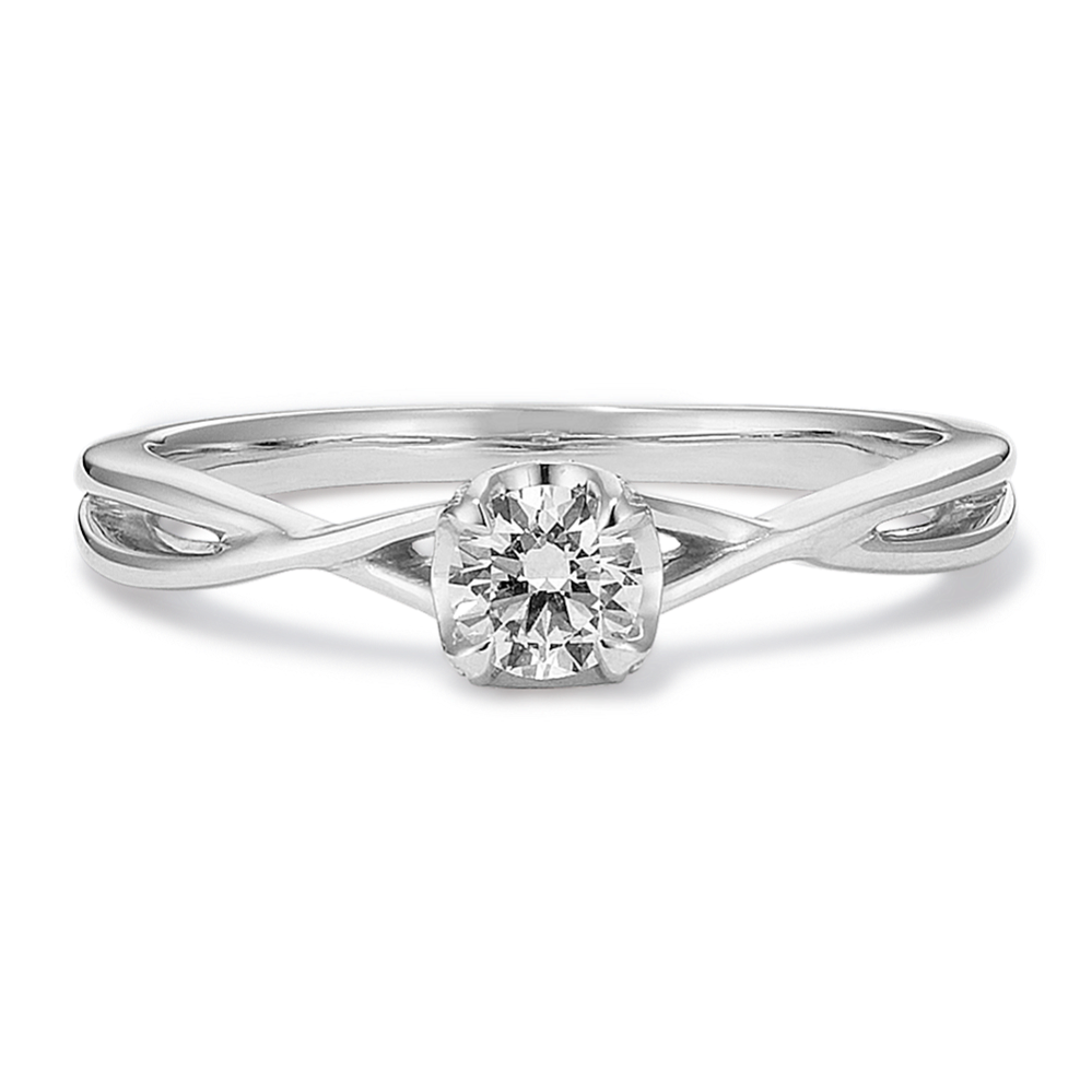 Lab-Grown Diamond Infinity Promise Ring