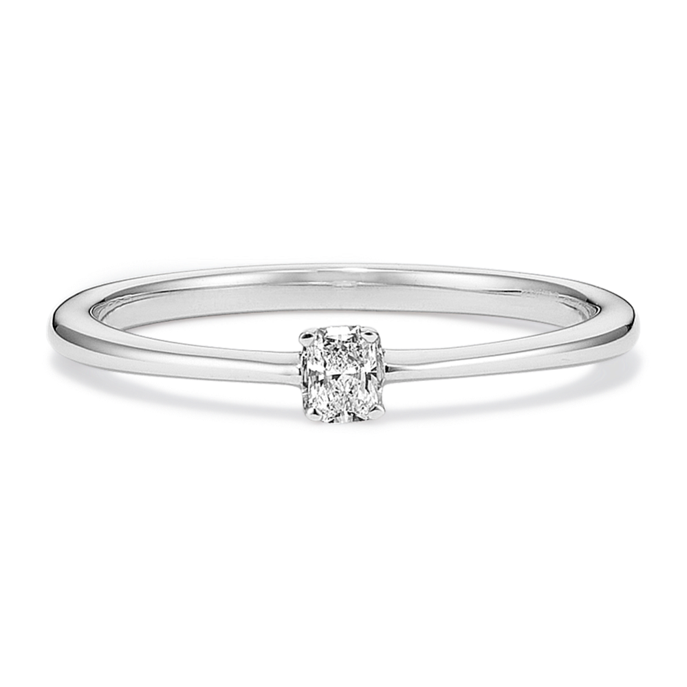 Radiant Cut Lab-Grown Diamond Promise Ring