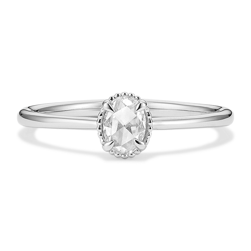 Lottie Rose-Cut Lab-Grown Diamond Promise Ring