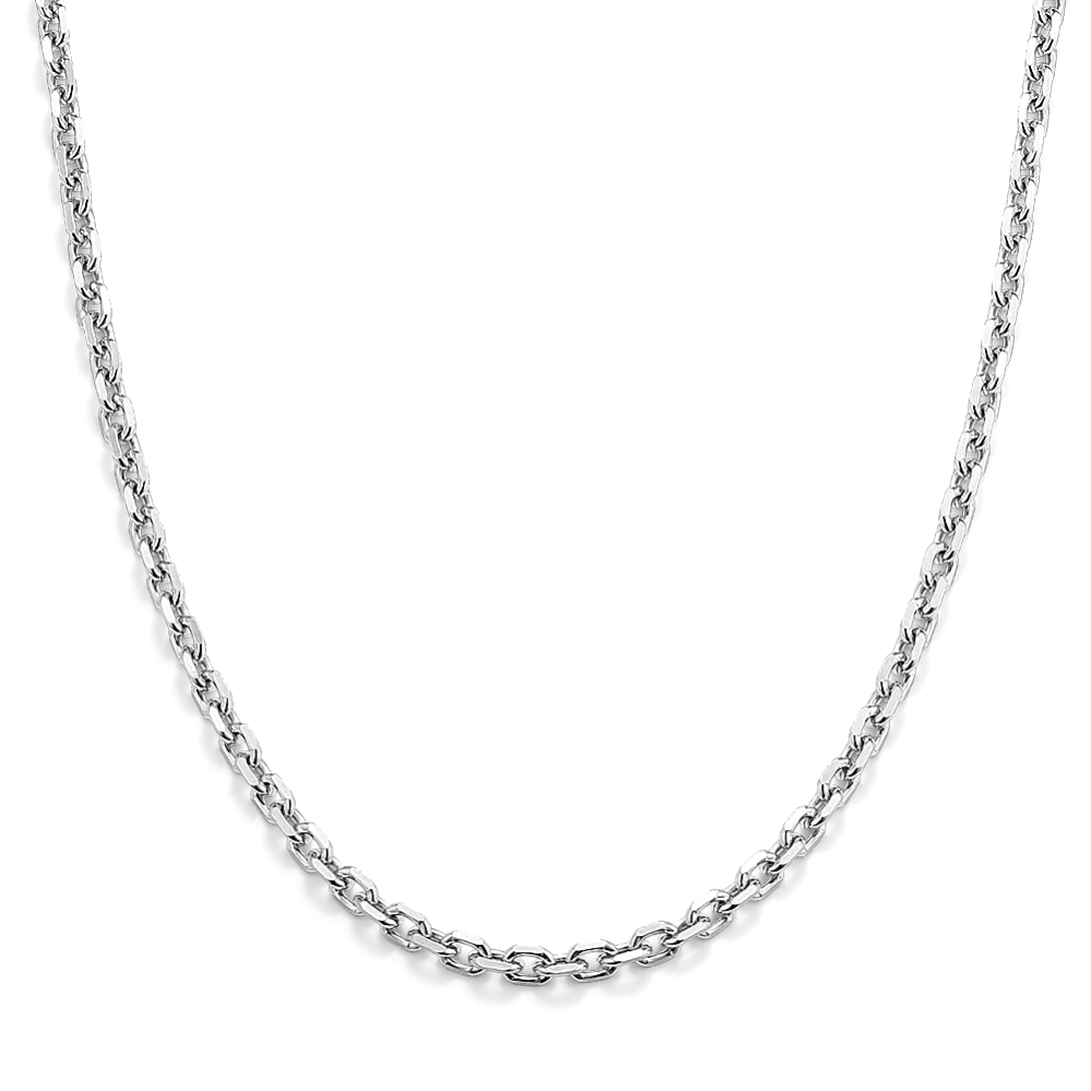 18'' Sterling Silver Cable Chain (2.75mm) | Shane Co.