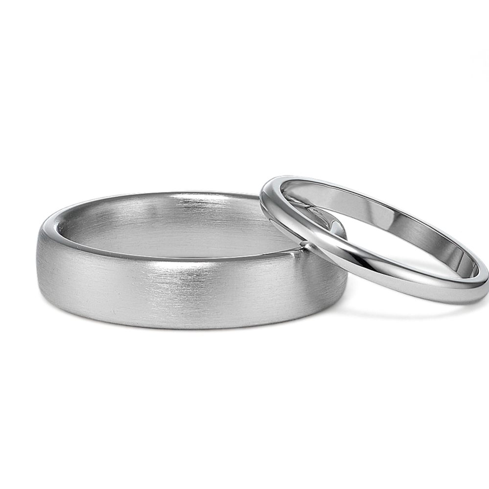Arti 14K White Gold Couples Set